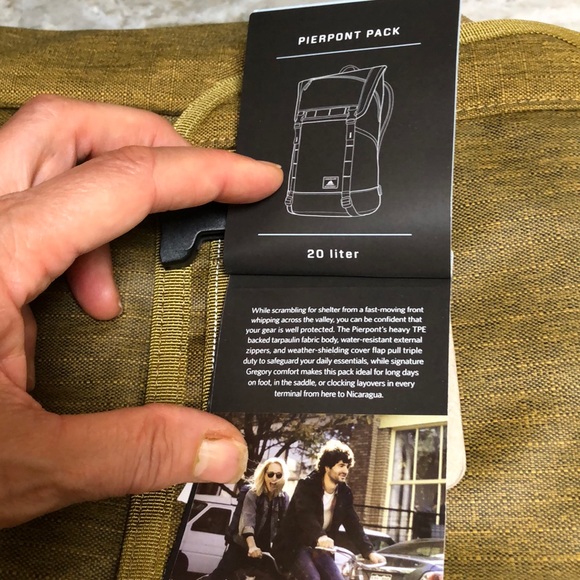 gregory pierpont backpack
